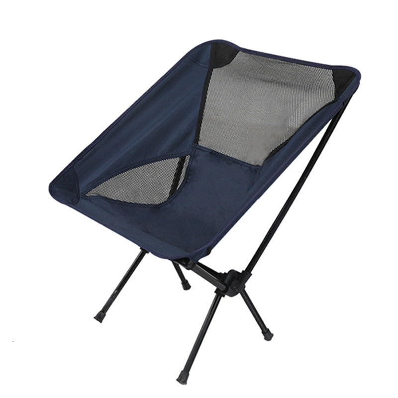 Ultralight Outdoor Folding Camping Chair Picnic Foldable Hiking Leisure Travel Beach Backpack Moon Chair Portable Fishing Chair - My Store