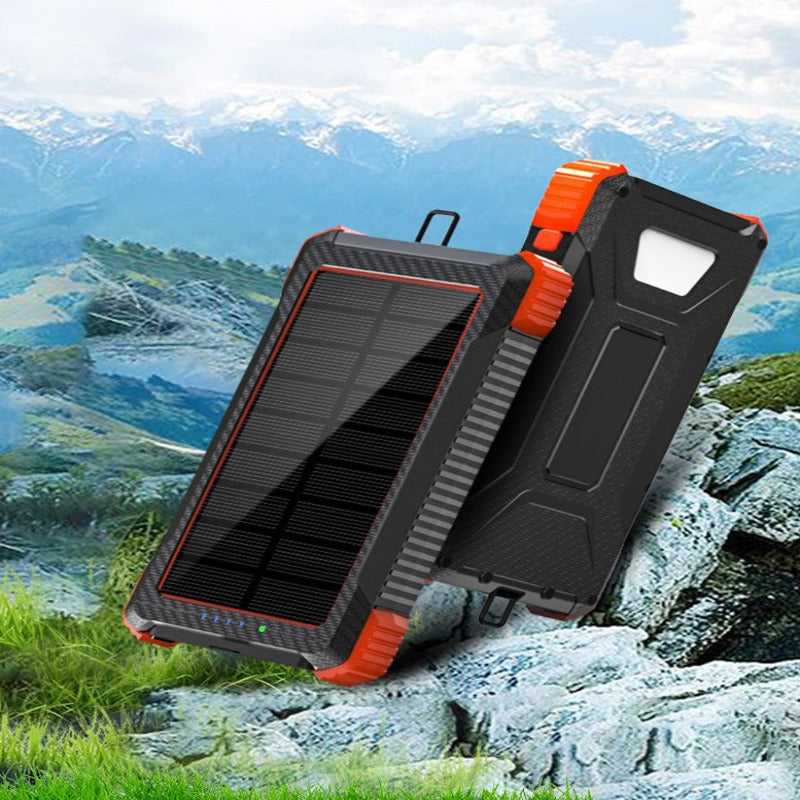 Outdoor Solar Wireless Power Bank With Large Capacity 10000Mah Power Bank Mobile Power Customization - My Store