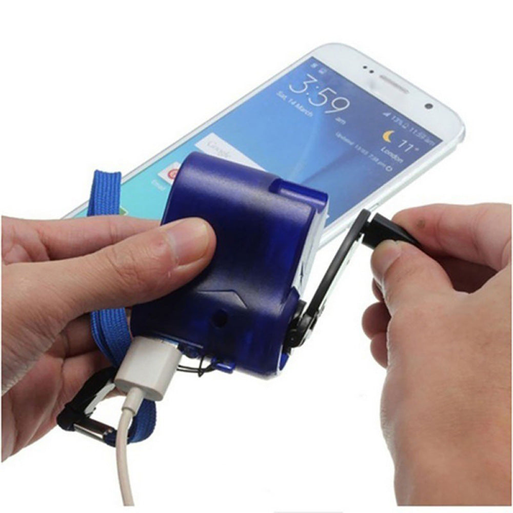 Mobile Phone Emergency Charger USB Hand-cranked Charger - My Store