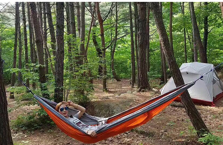 Ultralight Hammock Outdoor Camping Hunting Hammock Portable Double Person Hammock - My Store